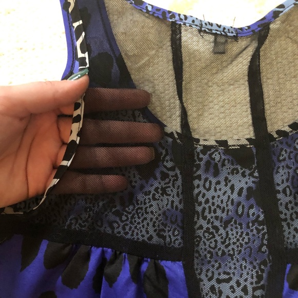 Multi-patterned Animal Blouse - Picture 4 of 4